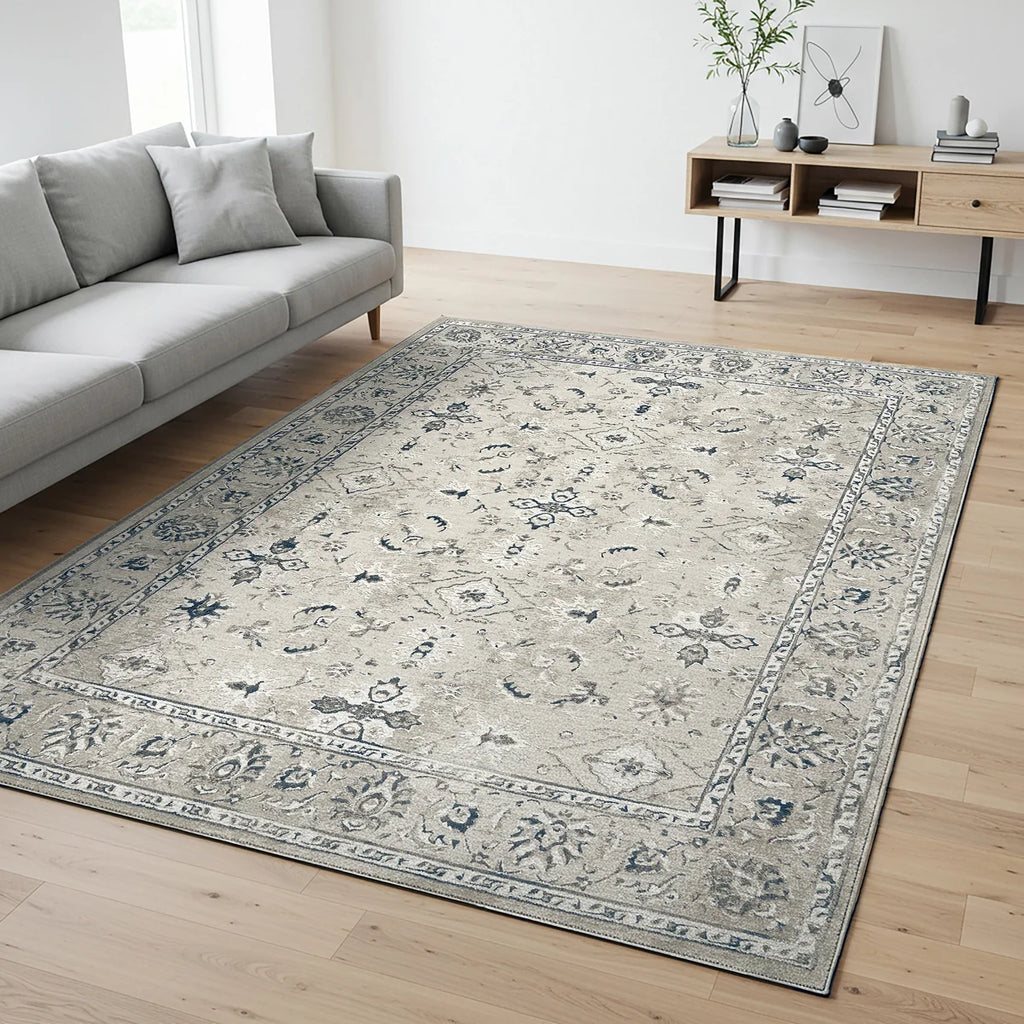 Hampton Court Area Rug Collection, Ladree Gray