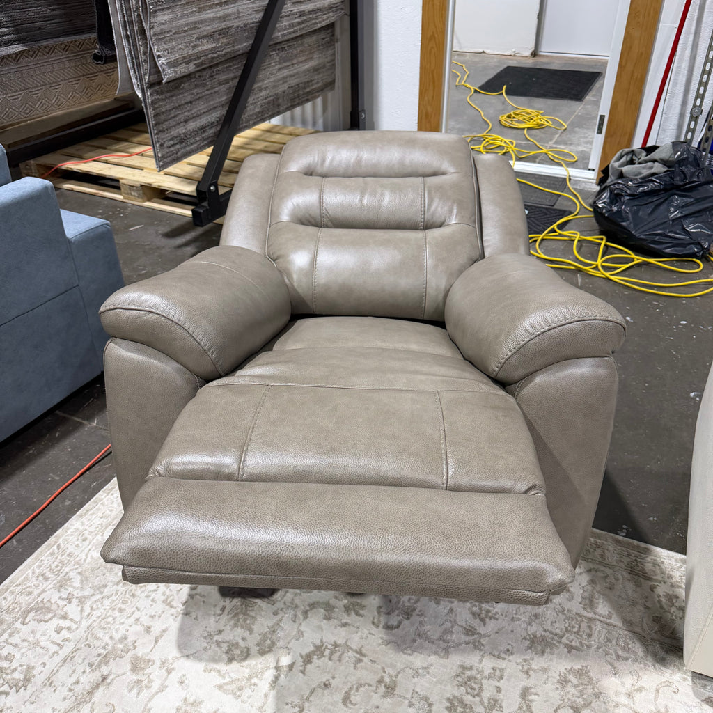 Mason Leather Power Recliner with Power Headrest
