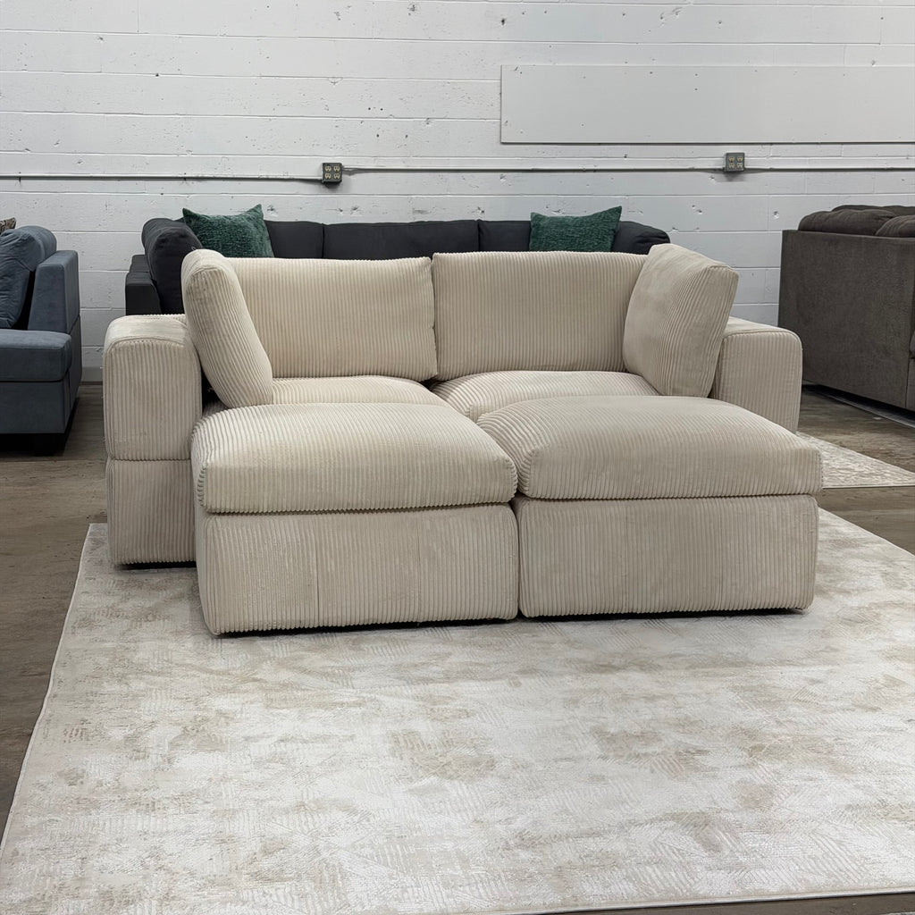 4-Piece Modular Sectional Couch