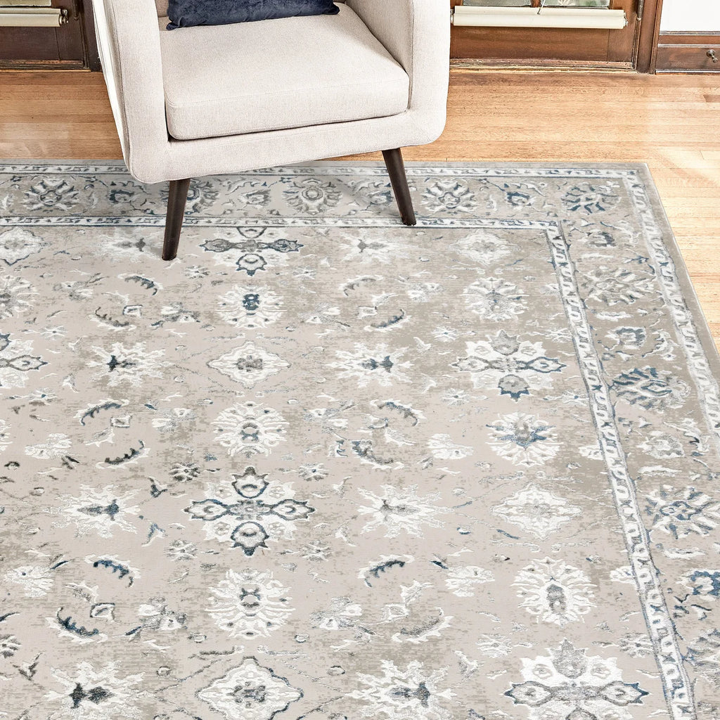 Hampton Court Area Rug Collection, Ladree Gray
