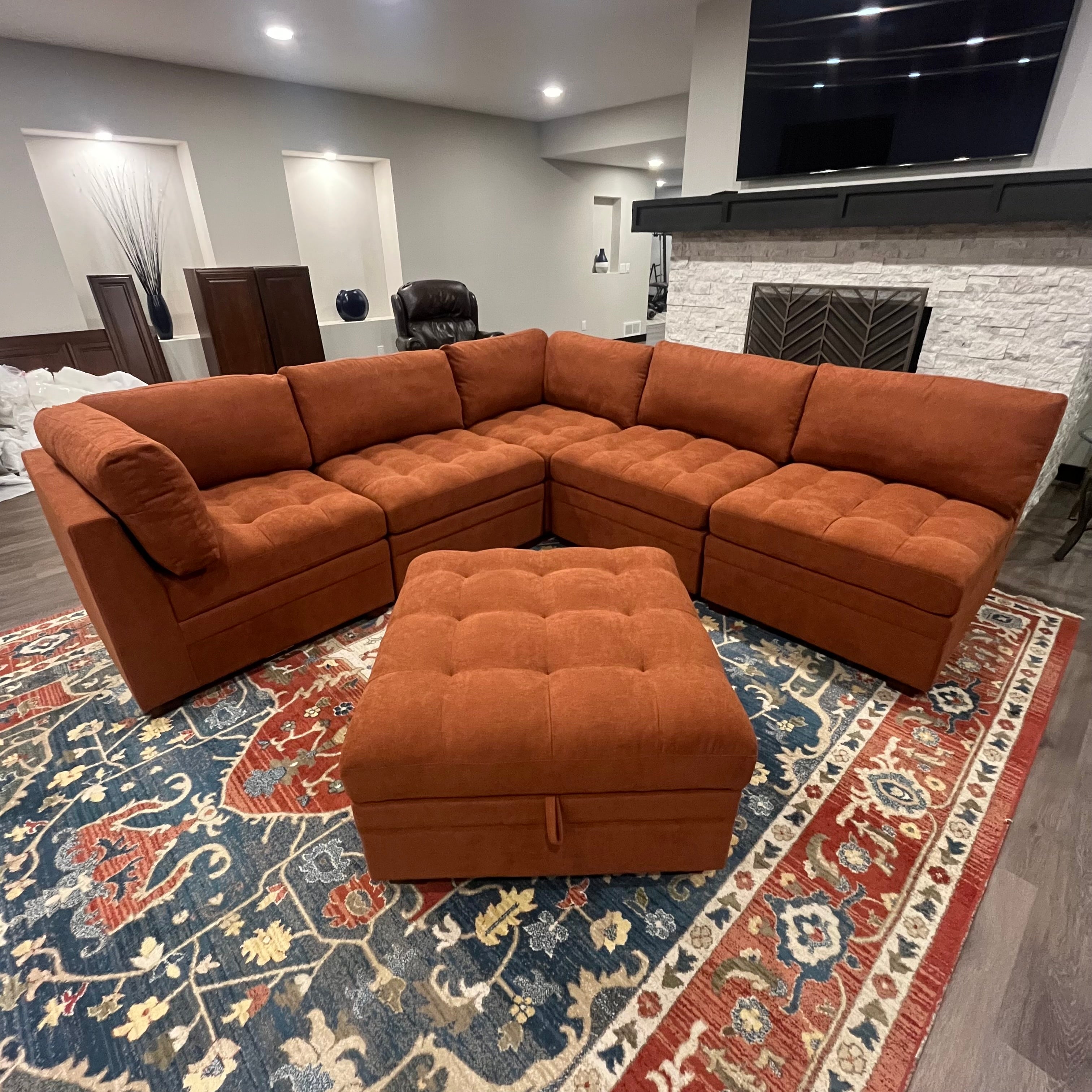 NEW Modular 6-Piece Sectional