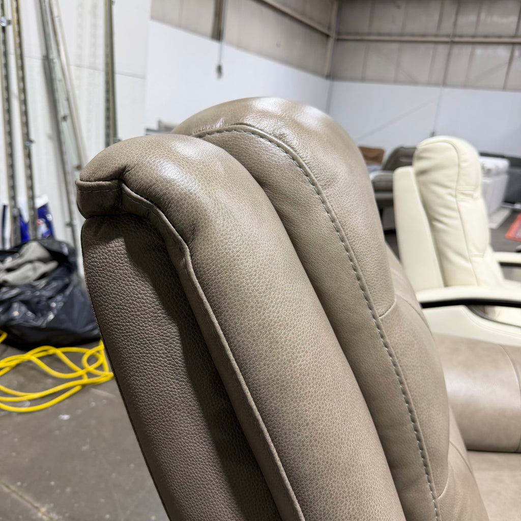 Mason Leather Power Recliner with Power Headrest