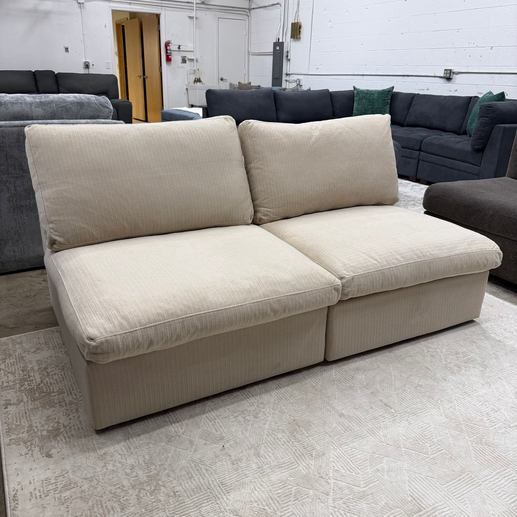 My Comfy Couches 2-Piece Cloud Loveseat