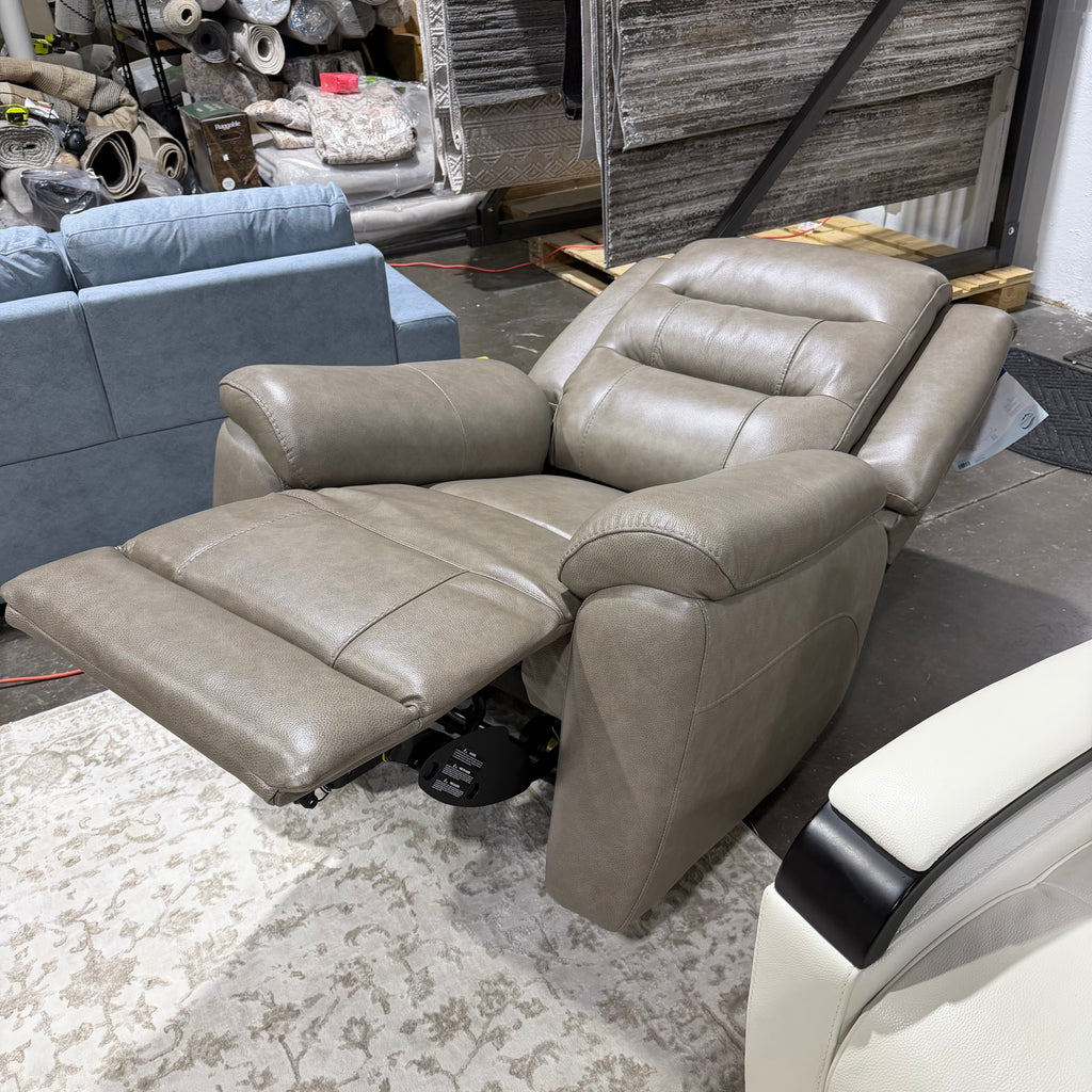 Mason Leather Power Recliner with Power Headrest