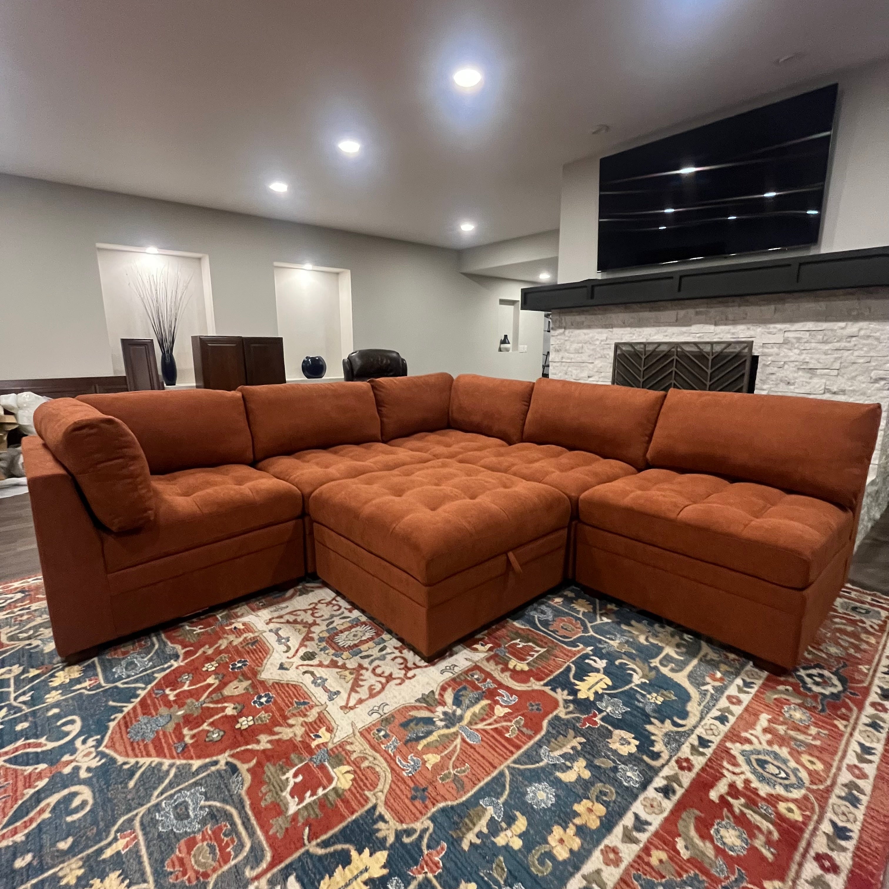 NEW Modular 6-Piece Sectional