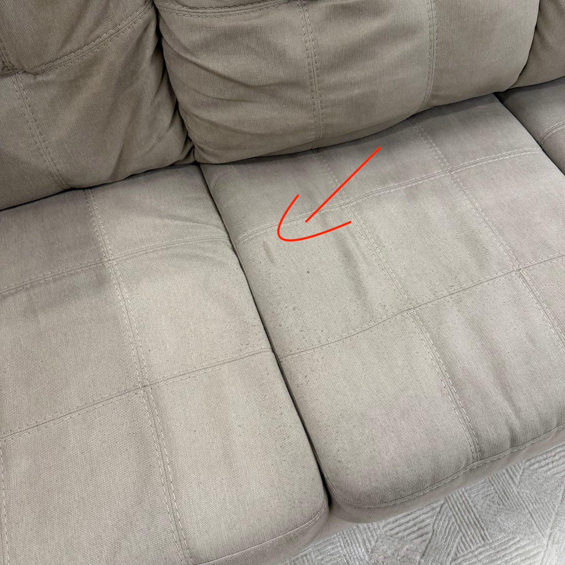 Ashleys L-Shape Sectional Sofa