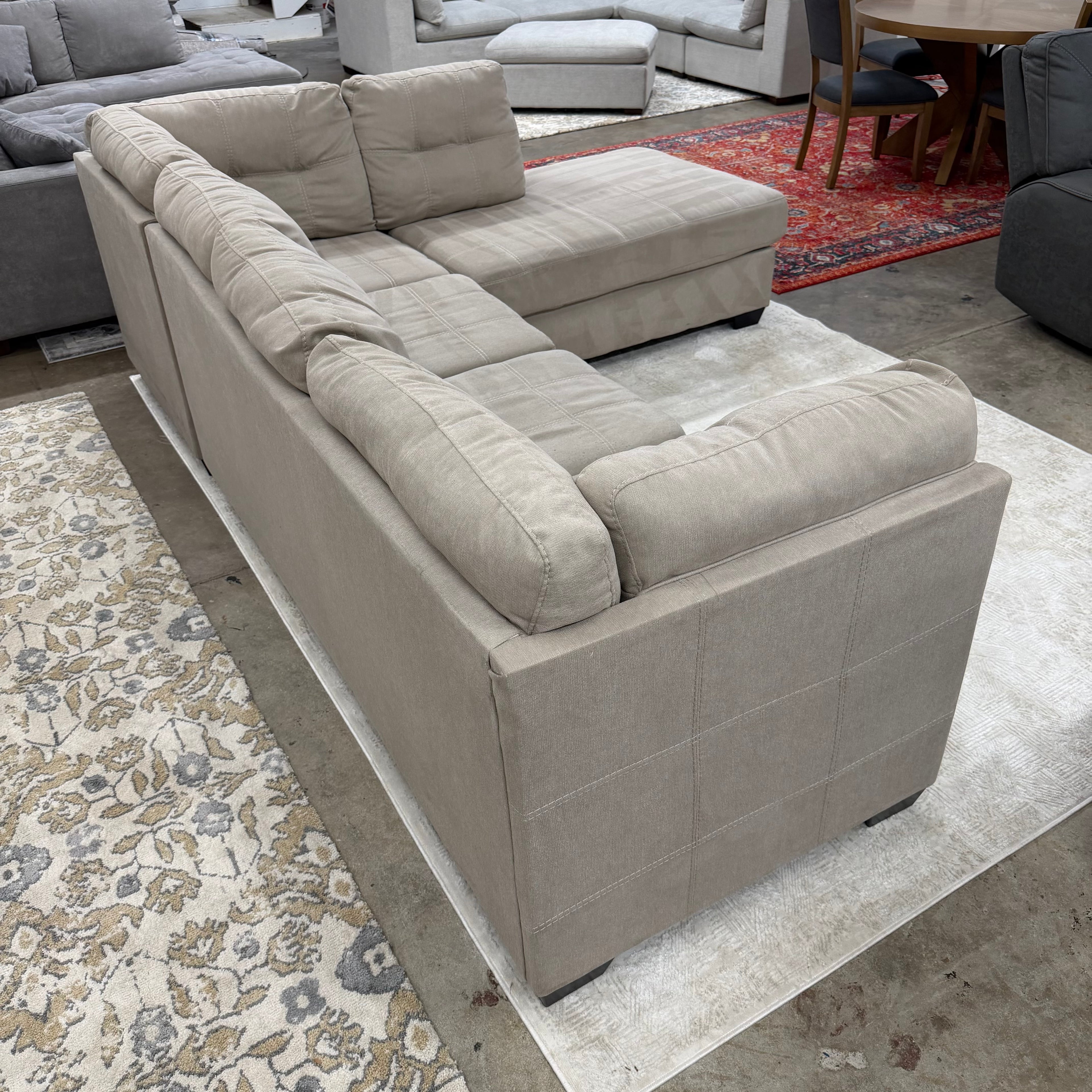 Ashleys L-Shape Sectional Sofa