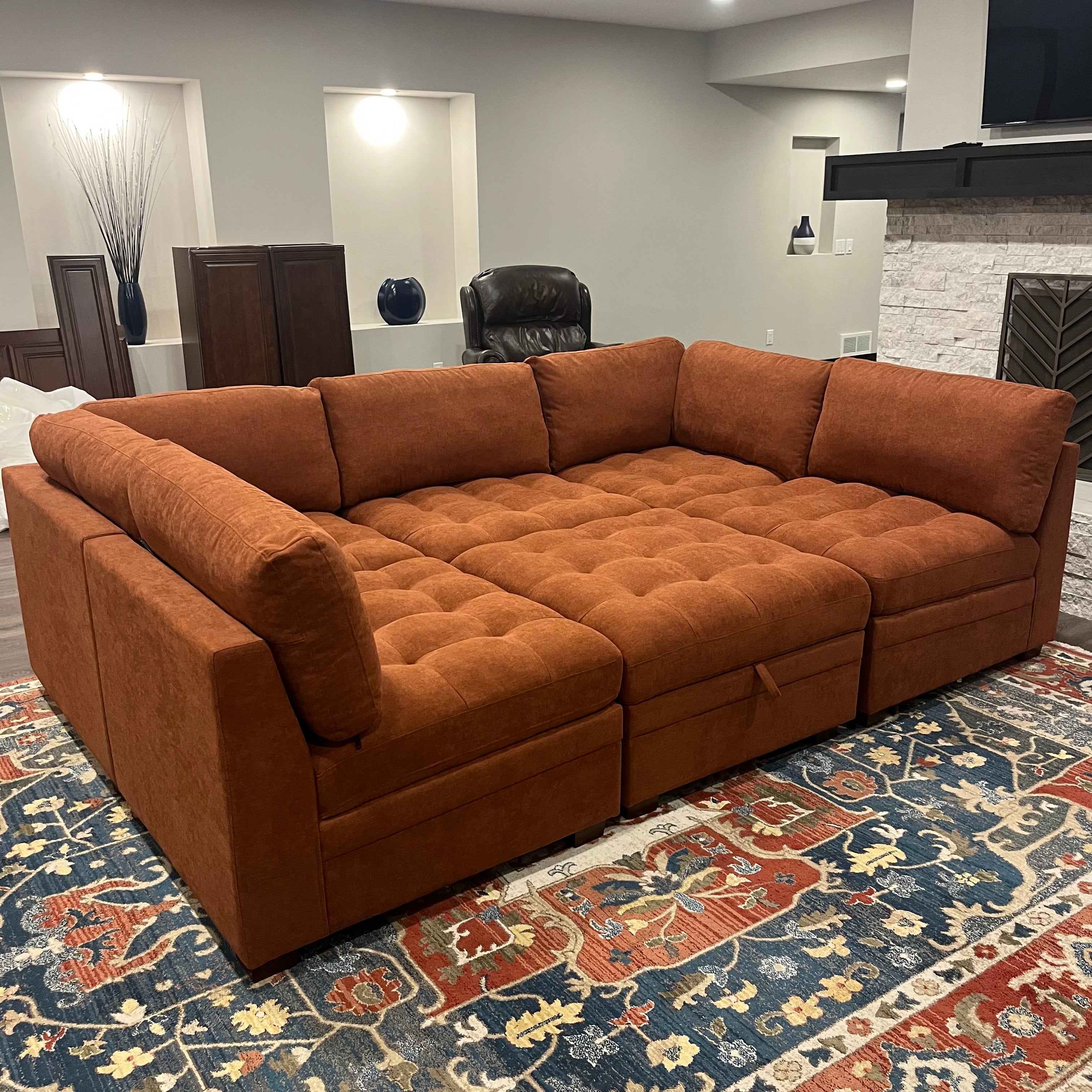 NEW Modular 6-Piece Sectional