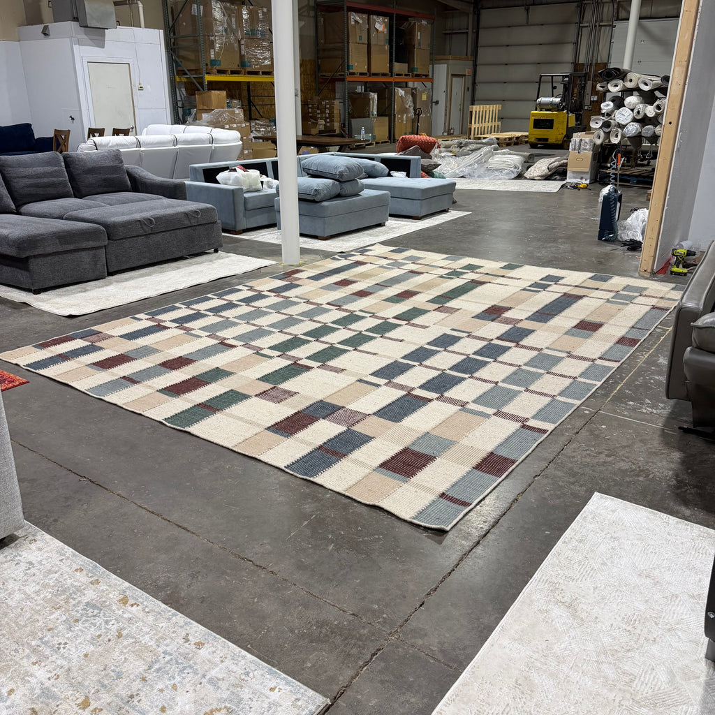 14x10 Lulu and Georgia Marli Flatweave Wool Rug by Nina Freudenberger