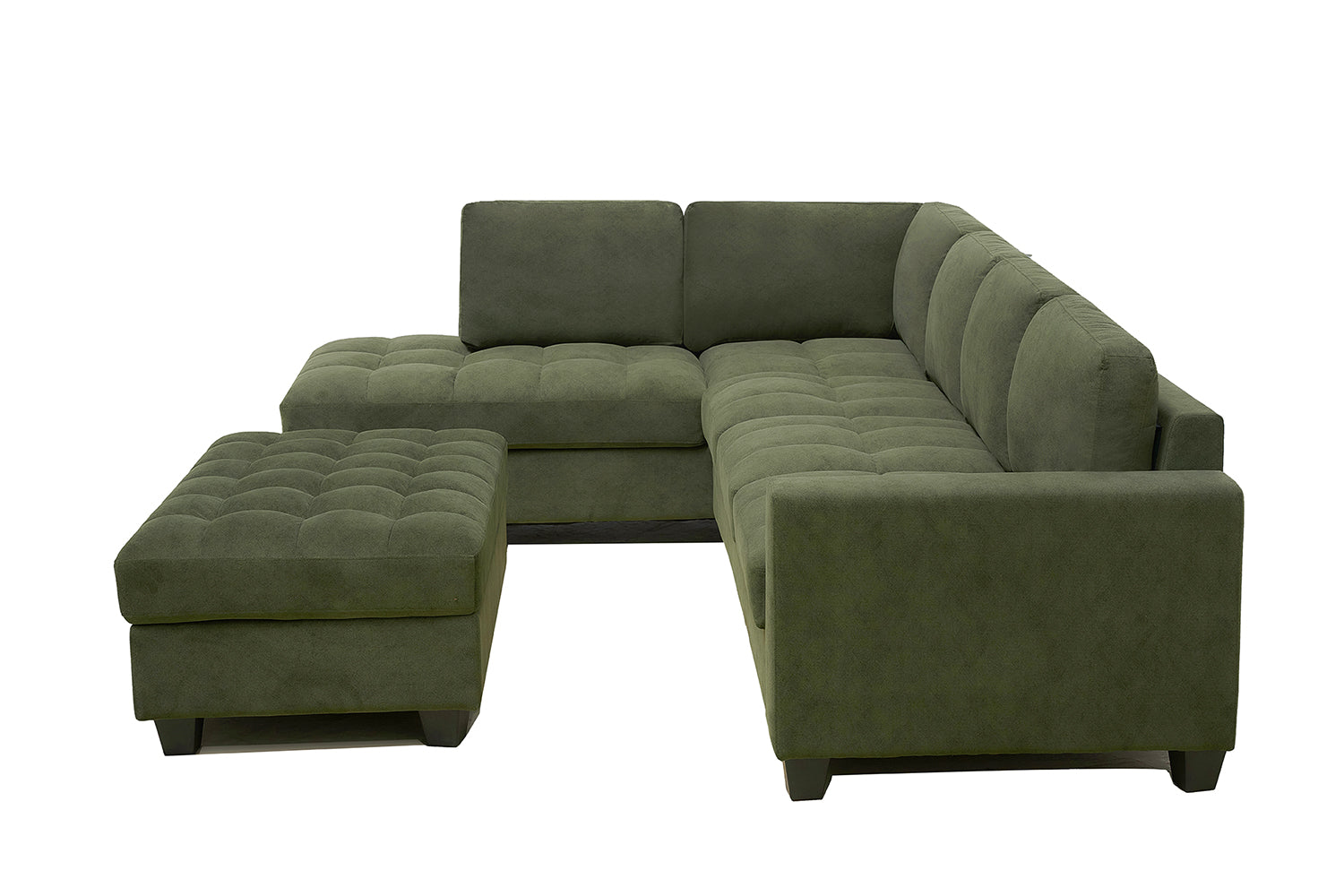 NEW L-Shape Sectional Sofa & Storage Ottoman